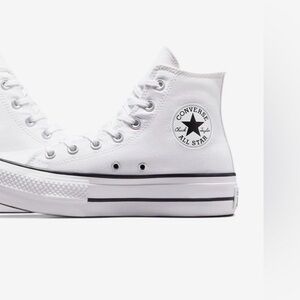 Converse Women's Classic White lift High-Tops